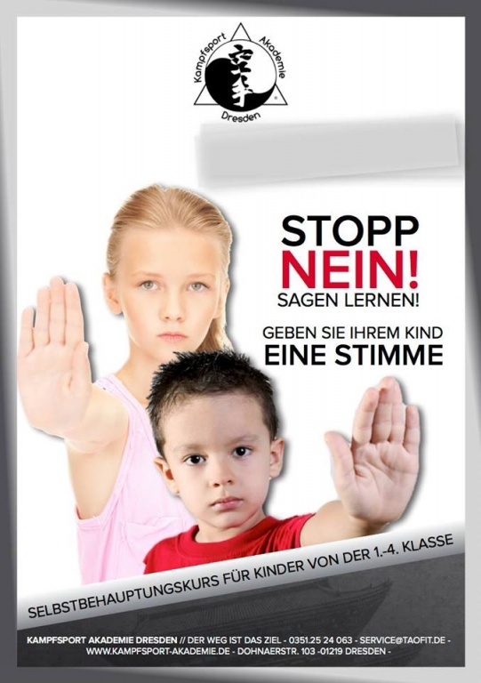 Selbstbehauptung für Kinder Stopp-nein sagen lernen!